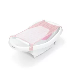   Ingenuity Comfy Clean Deluxe Rózsaszín Babakád - Kényelmes Fürdetéshez és Biztonságos Mindennapi Használathoz