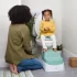 Ingenuity Prepare to Potty™ 3 az 1-ben Tanuló Bili Zöld - Stabil, Könnyen Tisztítható, Valósághű WC-élmény Gyerekeknek