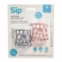 CogniKids SIP Hygge Natural Készségfejlesztő Pohár Gyerekeknek Slate és Blush 2db 50ml