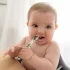 CogniKids DIP Pre-Spoon Hygge Étkezést és Készséget Fejlesztő Kanál Babáknak Slate és Sage 2db