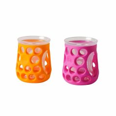   CogniKids SIP Natural Készségfejlesztő Pohár Gyerekeknek Tangerine és Flamingo 2db 50ml