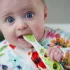 CogniKids DIP Pre-Spoon Étkezést és Készséget Fejlesztő Kanál Babáknak Apple és Rose 2db