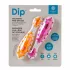 CogniKids DIP Pre-Spoon Étkezést és Készséget Fejlesztő Kanál Babáknak Tangerine és Flamingo 2db