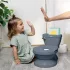 Ingenuity Gyermek Toalett Hanggal My Size™ Kék - Praktikus Baba és Kisgyermek Használatra Megbízható Mindennapi Segítség
