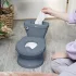 Ingenuity Gyermek Toalett Hanggal My Size™ Kék - Praktikus Baba és Kisgyermek Használatra Megbízható Mindennapi Segítség