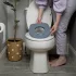 Ingenuity Gyermek Toalett Hanggal My Size™ Kék - Praktikus Baba és Kisgyermek Használatra Megbízható Mindennapi Segítség