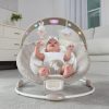 Ingenuity Twinkle Tails™ Rezgő Pihenőszék Dallamokkal és Fénnyel Újszülött Kortól - Levehető Játékhíd, Nyugtató Vibrációk, 3 Pontos Biztonsági Öv, 9kg Súlyhatárig