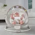 Ingenuity Twinkle Tails™ Rezgő Pihenőszék Dallamokkal és Fénnyel Újszülött Kortól - Levehető Játékhíd, Nyugtató Vibrációk, 3 Pontos Biztonsági Öv, 9kg Súlyhatárig