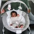 Ingenuity Twinkle Tails™ Rezgő Pihenőszék Dallamokkal és Fénnyel Újszülött Kortól - Levehető Játékhíd, Nyugtató Vibrációk, 3 Pontos Biztonsági Öv, 9kg Súlyhatárig