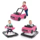 Bright Starts Ford Mustang Pink 3in1 Bébikomp 12kg-ig 6 Hónapos Kortól