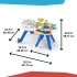 Baby Einstein Around We Grow™ Aktív Központ 4 az 1-ben - 6 Hónapos Kortól, 11kg-ig - Fejlesztő Járássegítő és Játszóállomás