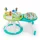 Bright Starts Aktív Centrum 2 az 1-ben Tropic Cool™ Babajáték 6 Hónapos Kortól, Forgó Üléssel és Fejlesztő Játékokkal - 11 kg-ig