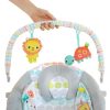 Bright Starts Rezgő Pihenőszék Dallamokkal Whimsical Wild - Puha, Nyugtató Babaszék Újszülött Kortól 9kg-ig
