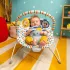 Bright Starts Mickey Mouse Happy Triangles™ Rezgő Pihenőszék Újszülött Kortól 9 kg-ig - Dallamos Nyugtató Baba Bouncer