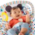 Bright Starts Mickey Mouse Happy Triangles™ Rezgő Pihenőszék Újszülött Kortól 9 kg-ig - Dallamos Nyugtató Baba Bouncer