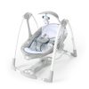 Ingenuity Nash™ 2in1 Rezgő Hinta Dallamokkal Újszülött Kortól - 5 Hintázási Sebesség, 12 Dallam, 4 Természetes Hang, USB-Csatlakozás, 9kg Súlyhatárig