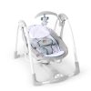Ingenuity Nash™ 2in1 Rezgő Hinta Dallamokkal Újszülött Kortól - 5 Hintázási Sebesség, 12 Dallam, 4 Természetes Hang, USB-Csatlakozás, 9kg Súlyhatárig