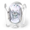 Ingenuity Nash™ 2in1 Rezgő Hinta Dallamokkal Újszülött Kortól - 5 Hintázási Sebesség, 12 Dallam, 4 Természetes Hang, USB-Csatlakozás, 9kg Súlyhatárig