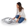 Ingenuity Cuddle Lamb™ 2in1 Rezgő Hintaszék Dallamokkal Újszülött Kortól - 3 Dönthető Pozíció, 12 Dallam, 4 Természetes Hang, 18kg Súlyhatárig