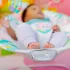 Bright Starts Rainforest Vibes™ Vibráló Pihenőszék Újszülött Kortól 9 kg-ig - Dallamos Nyugtató Baba Bouncer