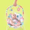Bright Starts Rezgő Pihenőszék Flamingo Vibes™ - Vidám, Nyugtató Babaszék Újszülött Kortól 9kg-ig