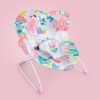 Bright Starts Rezgő Pihenőszék Flamingo Vibes™ - Vidám, Nyugtató Babaszék Újszülött Kortól 9kg-ig