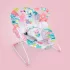 Bright Starts Rezgő Pihenőszék Flamingo Vibes™ - Vidám, Nyugtató Babaszék Újszülött Kortól 9kg-ig