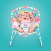 Bright Starts Rezgő Pihenőszék Flamingo Vibes™ - Vidám, Nyugtató Babaszék Újszülött Kortól 9kg-ig