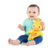 Bright Starts Snuggle & Teethe Játék Rágóka - Zsiráf, Puha Plüss, Csörgős, Rágókás Lábakkal, Újszülött Kortól