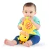 Bright Starts Snuggle & Teethe Játék Rágóka - Zsiráf, Puha Plüss, Csörgős, Rágókás Lábakkal, Újszülött Kortól