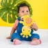 Bright Starts Snuggle & Teethe Játék Rágóka - Zsiráf, Puha Plüss, Csörgős, Rágókás Lábakkal, Újszülött Kortól
