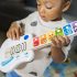 Baby Einstein Hape Strum Along Songs Magic Touch Érintős Gitár - Interaktív Zenélő Játék 12 Hónapos Kortól, Készségfejlesztő Baba Gitár