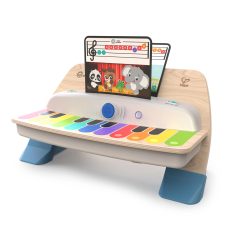  Baby Einstein Hape Fa Zenélő Zongora Together in Tune Piano Connected Magic Touch - Interaktív Játék 12 Hónapos Kortól, Zenei Készségfejlesztésre