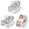 Ingenuity Keep Cozy™ 3in1 Rezgő Pihenőszék Weaver Újszülött Kortól - Hintázó, Rugózó és Fix Üzemmód, 2 Dönthető Pozíció, 5 Pontos Biztonsági Öv, 18kg Súlyhatárig