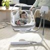 Ingenuity AnyWay Sway™ Ray™ Rezgő Hinta Dallamokkal Újszülött Kortól - USB-Csatlakozás, 180°-os Forgás, 3 Irányú Hintázás, 9kg Súlyhatárig