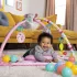 Bright Starts Játszószőnyeg 5in1 PiP Your Way Ball Play™ Rainbow Tropics™ - Többfunkciós, Színes, Fejlesztő Játék Újszülött Kortól
