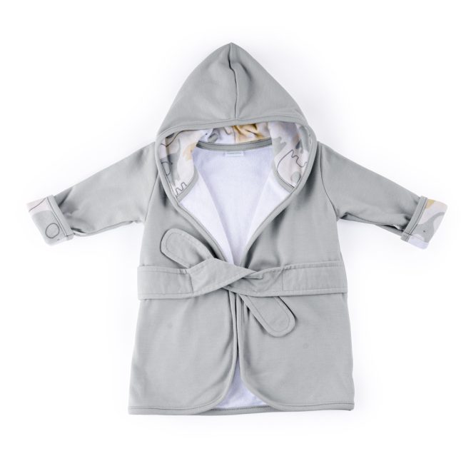 Ingenuity Clean & Cuddly™ Grazer™ Kapucnis Köntös - Pihepuha Melegség Fürdés Után, Babaruhatár Alapdarab