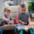 Baby Einstein Hape Fa Zenélő Gitár Together in Tune Connected Magic Touch - Interaktív Baba Játék 6 Hónapos Kortól, Zenei Készségfejlesztésre