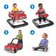 Bright Starts Járássegítő Bébikomp 4in1 Ford F-150 Rapid Red 6-24 Hónapos Korig