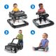 Bright Starts Bébikomp 4in1 Ford F-150 Agate Black - Interaktív, Átalakítható Járássegítő 6 Hónapos Kortól 12kg-ig