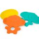 Bright Starts Gummy Buddies™ Rágóka Szett 3db 3 hó+ - Fogzást Segítő, Puha Textúra, BPA-mentes