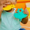Bright Starts Gummy Buddies™ Rágóka Szett 3db 3 hó+ - Fogzást Segítő, Puha Textúra, BPA-mentes