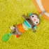 Bright Starts Play & Boogie™ Majom Pull Felfüggeszthető Játék Dallamokkal C-Karikán Újszülött Kortól