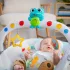 Baby Einstein Kick to It Neptune Zenélő és Rezgő Pihenőszék Fényekkel - Kényelmes Baba Hintaszék 9 kg-ig, Fejlesztő Játékokkal