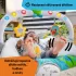 Baby Einstein Kick to It Neptune Zenélő és Rezgő Pihenőszék Fényekkel - Kényelmes Baba Hintaszék 9 kg-ig, Fejlesztő Játékokkal
