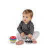 Baby Einstein Stack & Wobble Zen™ Zebra BPA Mentes Rágóka és Toronyépítő Készségfejlesztő Játék 3 Hónapos Kortól