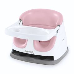   Ingenuity Baby Base™ Peony Ülőmagasító 2 az 1-ben 6 Hónapos Kortól - Kényelmes és Stabil Ülés, 22kg Súlyhatárig Használható