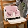 Ingenuity Baby Base™ Peony Ülőmagasító 2 az 1-ben 6 Hónapos Kortól - Kényelmes és Stabil Ülés, 22kg Súlyhatárig Használható