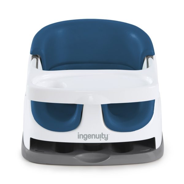 Ingenuity Baby Base™ Night Sky Ülőmagasító 2 az 1-ben 6 Hónapos Kortól - Biztonságos Ülés, Terhelhetőség 22kg Súlyhatárig