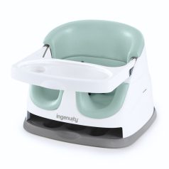   Ingenuity Baby Base™ Mist Ülőmagasító 2 az 1-ben 6 Hónapos Kortól - Stabil Alátámasztás, Terhelhetőség 22kg Súlyhatárig